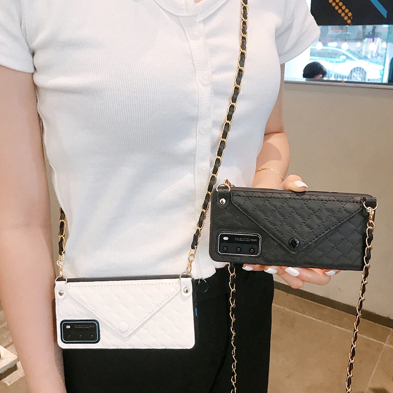 Lady Crossbody PU Leather Case For Huawei P40 P30 Pro Mate 30 Envelope Wallet Purse Back Cover For Huawei Mate 30 Pro Phone Case
Lady Crossbody PU Leather Case For Huawei P40 P30 Pro Mate 30 Envelope Wallet Purse Back Cover For Huawei Mate 30 Pro Phone Case