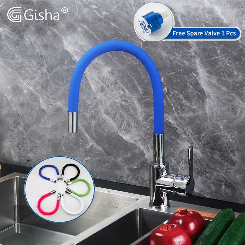 Смеситель для кухни Gisha, Гибкий Смеситель для горячей и холодной воды, 5 цветов, 2G2014
Смеситель для кухни Gisha, Гибкий Смеситель для горячей и холодной воды, 5 цветов, 2G2014