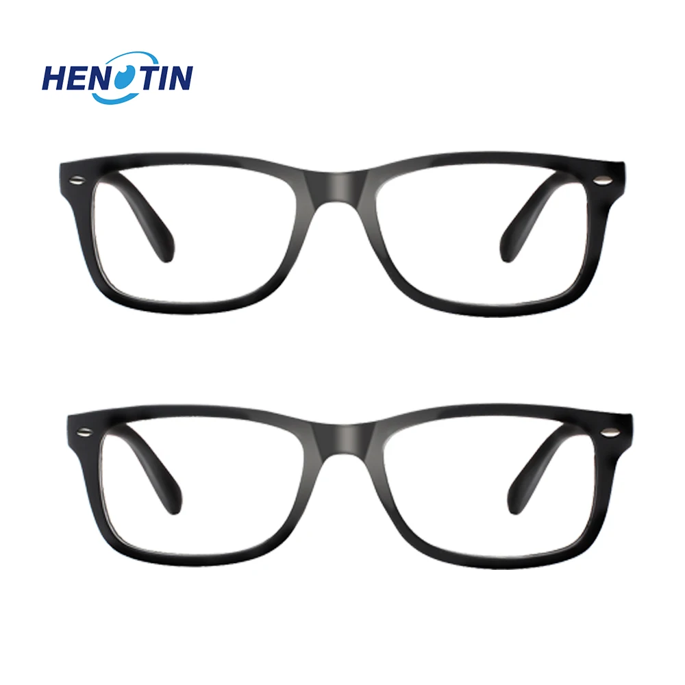 Henotin Classic Black Spring Hinge Presbyopic Glasses Men's and Women's HD Reader Eyeglasses Diopter +1.0+2.0+3.0+4.0+5.0+6.0
Henotin Classic Black Spring Hinge Presbyopic Glasses Men's and Women's HD Reader Eyeglasses Diopter +1.0+2.0+3.0+4.0+5.0+6.0