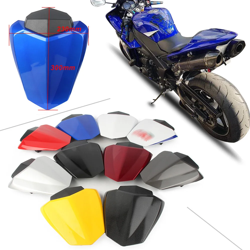 

Задняя крышка пассажирского коврика заднего сиденья для Yamaha YZF R1 2009 2010 2011 2012 2013 2014 ABS пластик