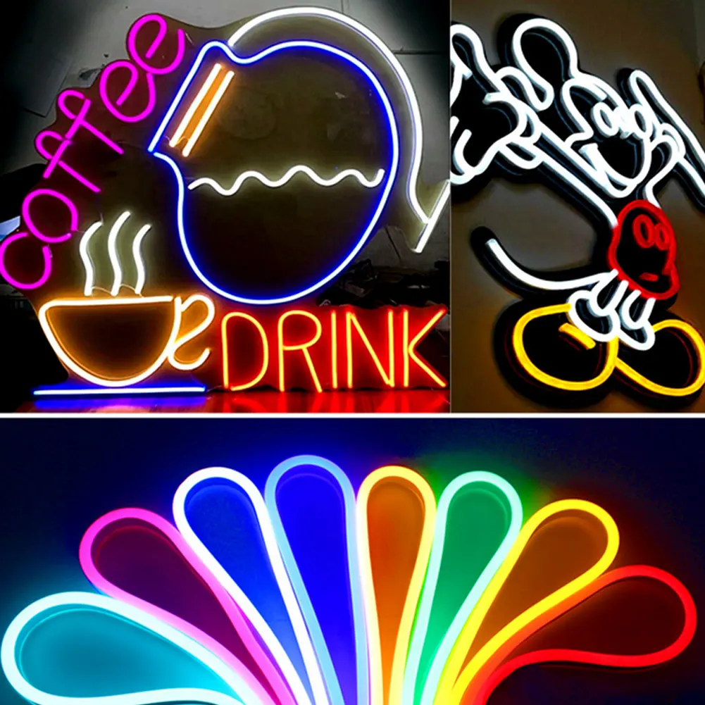 LED Strip Lights Flexible Neon Light DC12V Rope Tube Lamp Waterproof For Outdoor Ambient Decoration 1M 2M 3M 4M 5M Colorful Lamp
LED Strip Lights Flexible Neon Light DC12V Rope Tube Lamp Waterproof For Outdoor Ambient Decoration 1M 2M 3M 4M 5M Colorful Lamp