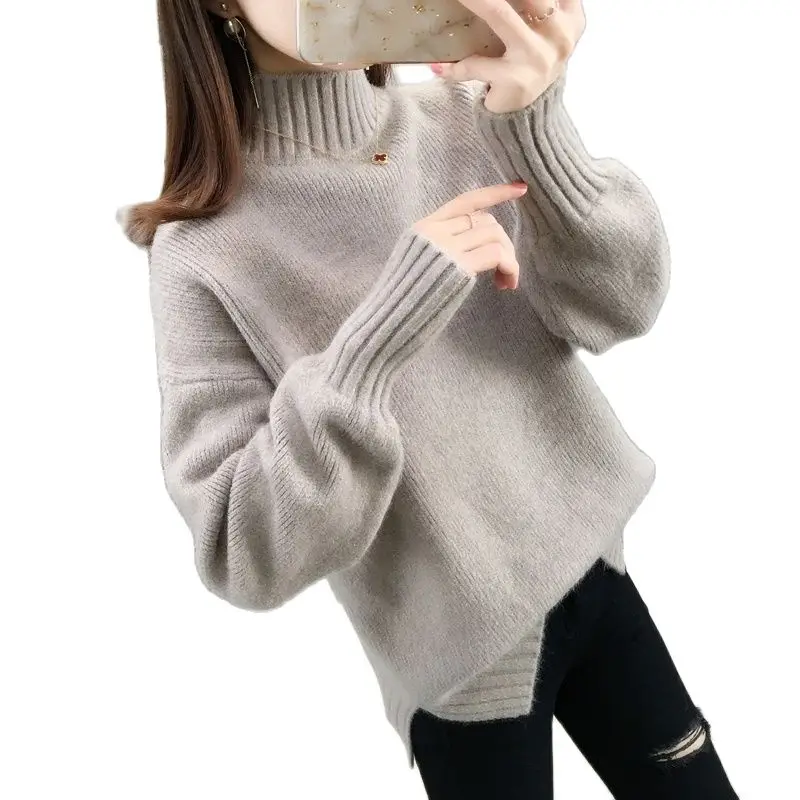 Ms. female outer wear thick sweaters fall and winter clothes 2021 new wave of women's fashion loose shirt wild Western style
Ms. female outer wear thick sweaters fall and winter clothes 2021 new wave of women's fashion loose shirt wild Western style