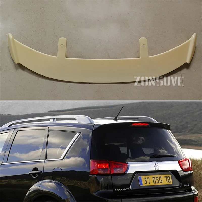 Use For Peugeot 4007 Spoiler ABS Plastic Carbon Fiber Look Hatchback SUV Roof Rear Wing Body Kit Accessories
Use For Peugeot 4007 Spoiler ABS Plastic Carbon Fiber Look Hatchback SUV Roof Rear Wing Body Kit Accessories