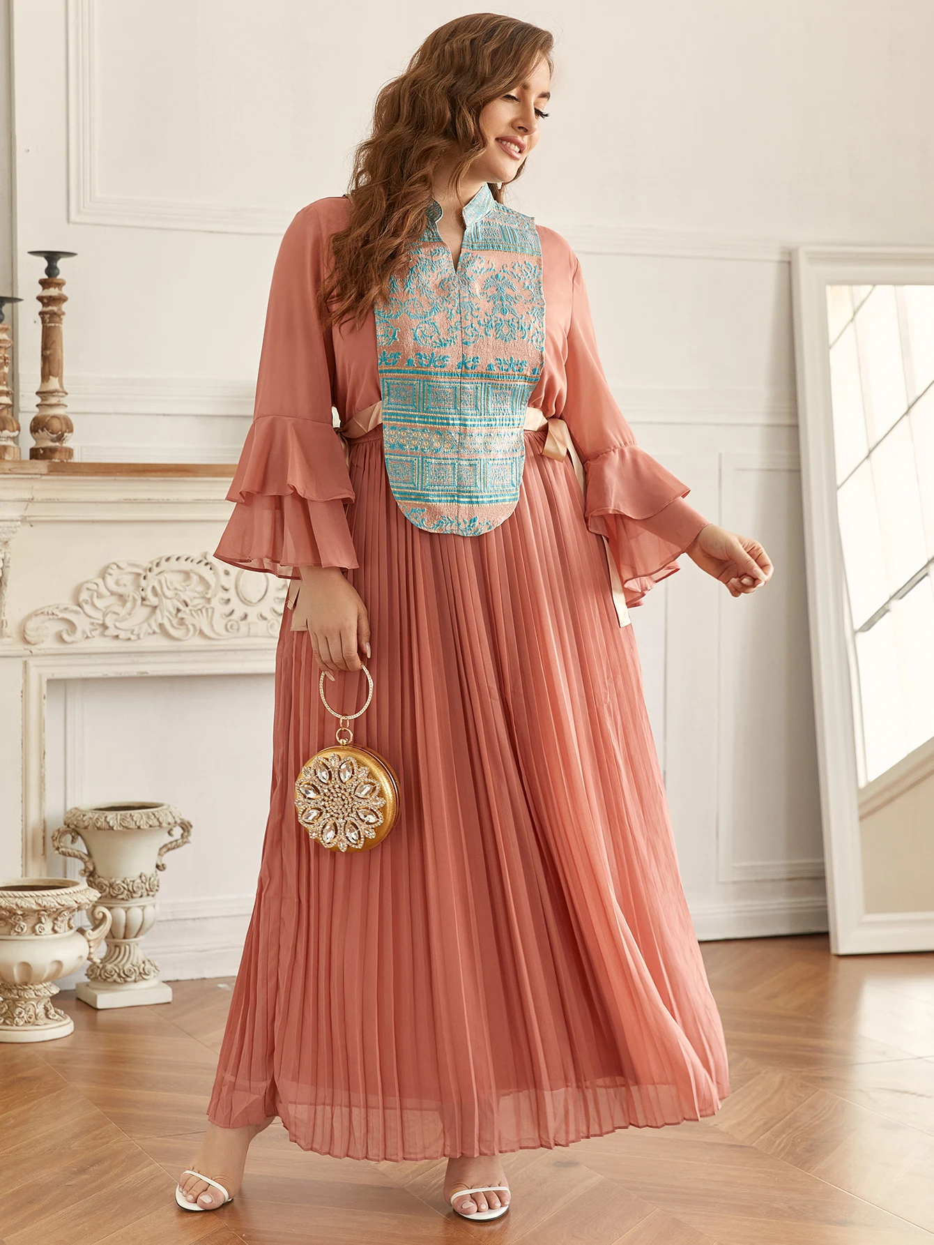 2021 Roken Evan Abaya For Women Plus Size 2Pcs Dress Lone Sleeve Modest Muslim Arabic
2021 Roken Evan Abaya For Women Plus Size 2Pcs Dress Lone Sleeve Modest Muslim Arabic