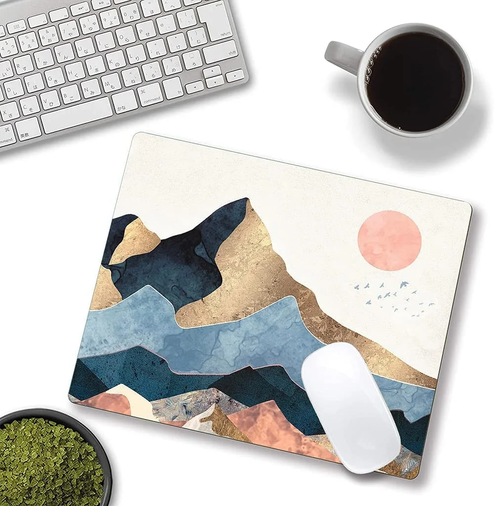 New Small Size Mouse Pad Art Natural Rubber Lovely Anti-slip Cartoon Kawaii Office Decoration Carpet Desk Mat Alpine Sunrise
New Small Size Mouse Pad Art Natural Rubber Lovely Anti-slip Cartoon Kawaii Office Decoration Carpet Desk Mat Alpine Sunrise