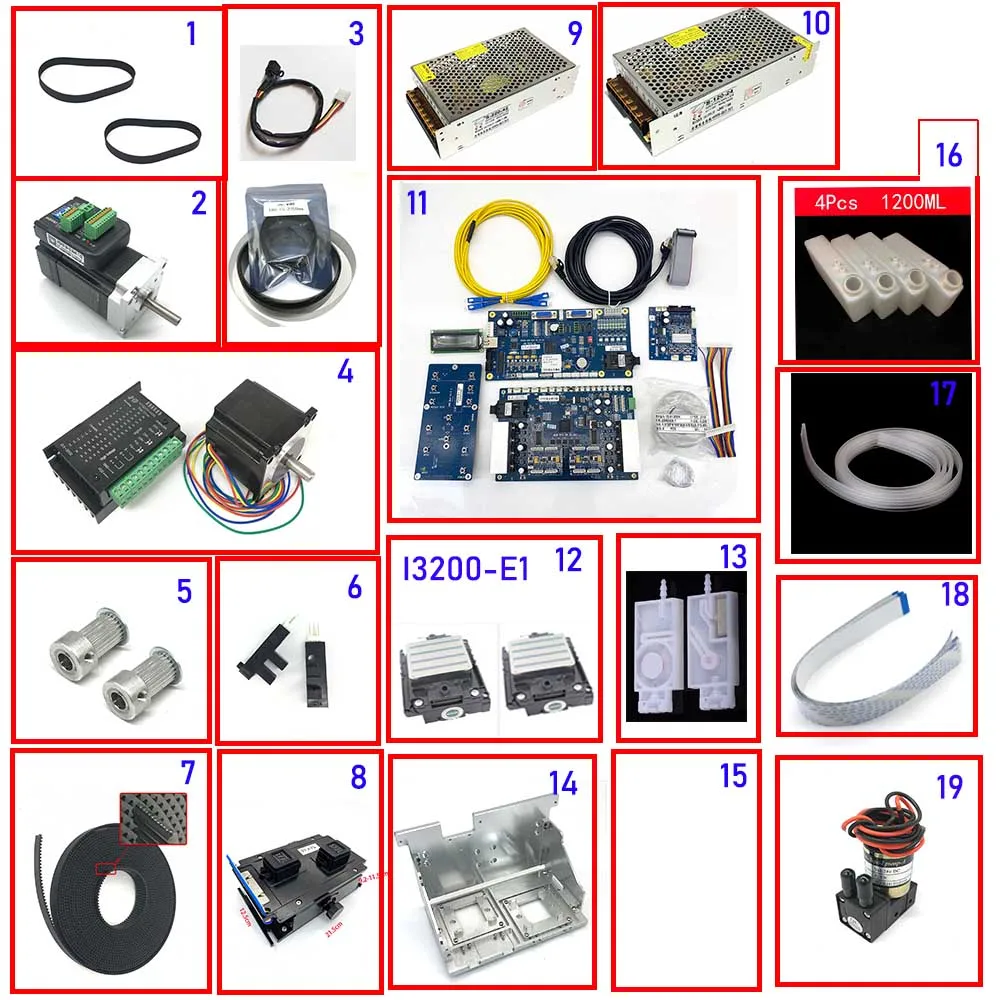 large format printer upgrade board kit for DX5/DX7 convert to i3200 double head conversion kit for eco solvent printer
large format printer upgrade board kit for DX5/DX7 convert to i3200 double head conversion kit for eco solvent printer