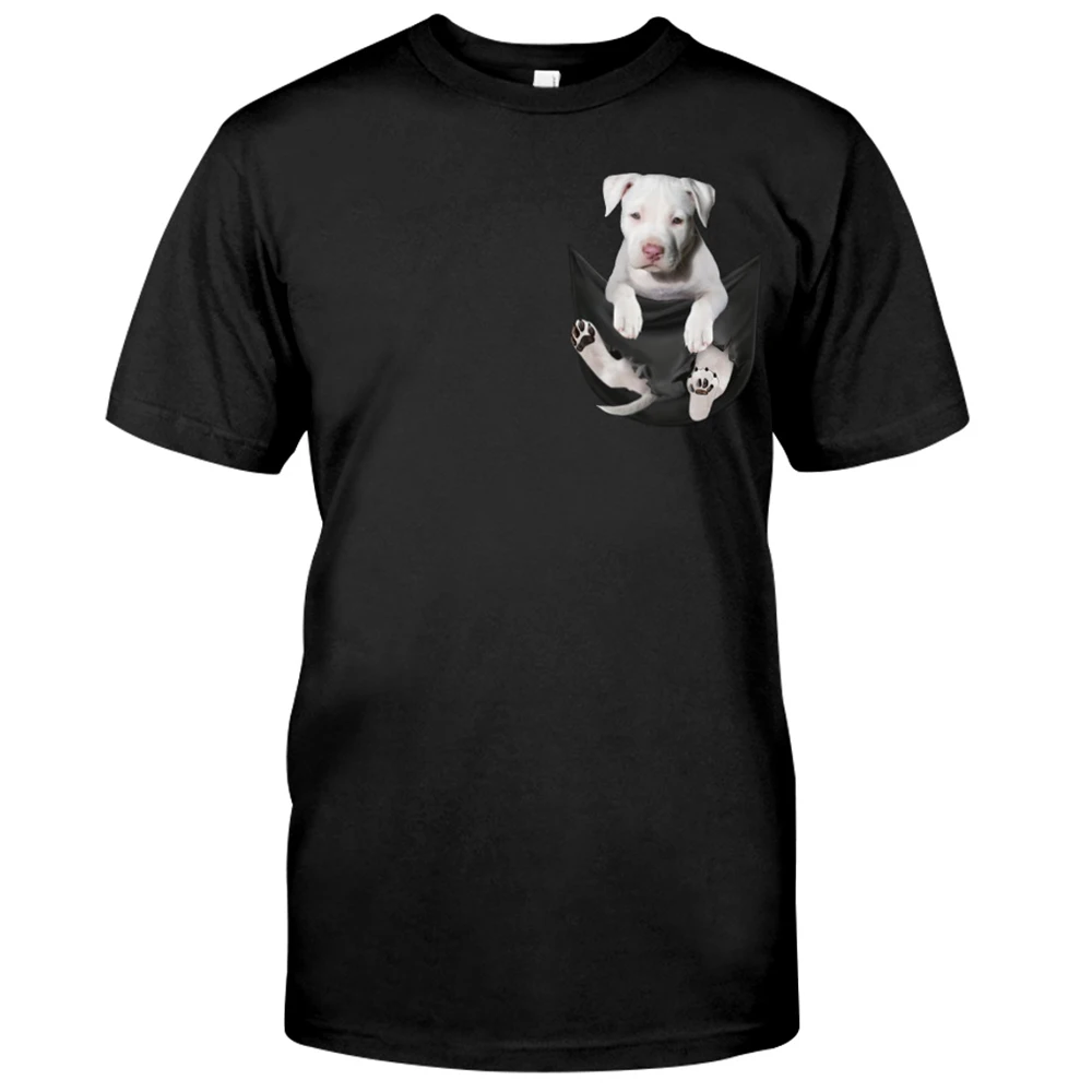 CLOOCL Fashion Popular Cotton T-Shirt Pitbull Pocket Printed TShirts Casual Harajuku Short Sleeve Tops Funny Cotton Black Tees
CLOOCL Fashion Popular Cotton T-Shirt Pitbull Pocket Printed TShirts Casual Harajuku Short Sleeve Tops Funny Cotton Black Tees
