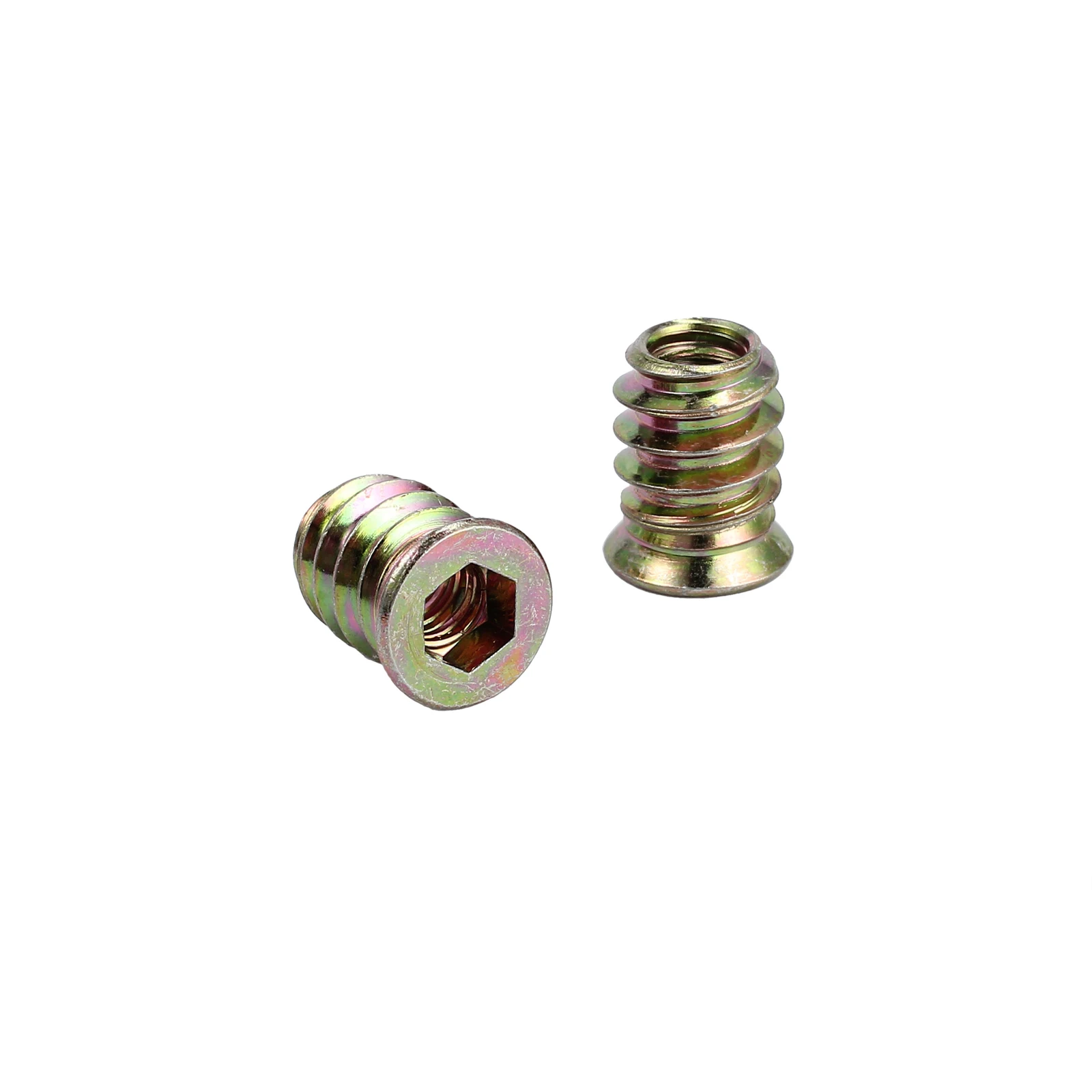 50Pcs for M6 M8 Zinc Alloy Thread For Wood Insert Nut Flanged Hex Drive Head Furniture Zinc Type D Screw Hex Socket Nut
50Pcs for M6 M8 Zinc Alloy Thread For Wood Insert Nut Flanged Hex Drive Head Furniture Zinc Type D Screw Hex Socket Nut
