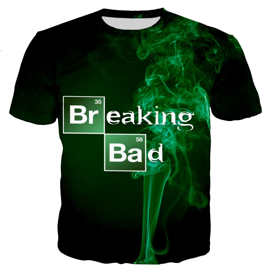 Breaking Bad men/women New fashion cool 3D printed t-shirts casual style tshirt streetwear tops dropshipping2021
Breaking Bad men/women New fashion cool 3D printed t-shirts casual style tshirt streetwear tops dropshipping2021