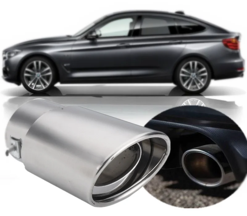 Universal 14.5cm Car Exhaust Muffler Tip Round Stainless Steel Pipe Chrome Tail Muffler Exhaust Tip Pipe Silver Car Accessories 
Universal 14.5cm Car Exhaust Muffler Tip Round Stainless Steel Pipe Chrome Tail Muffler Exhaust Tip Pipe Silver Car Accessories