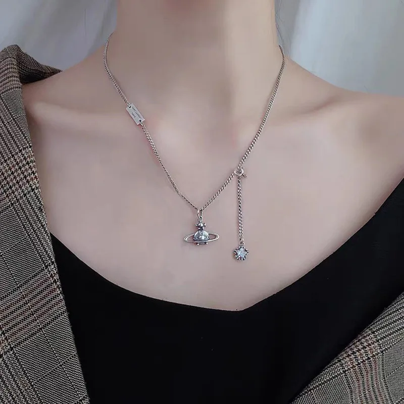 POTCET Korea 2021 Fashion Trend Couple Titanium Steel Planet Necklace Pendant Silver Personality Retro Jewelry Free Shipping
POTCET Korea 2021 Fashion Trend Couple Titanium Steel Planet Necklace Pendant Silver Personality Retro Jewelry Free Shipping