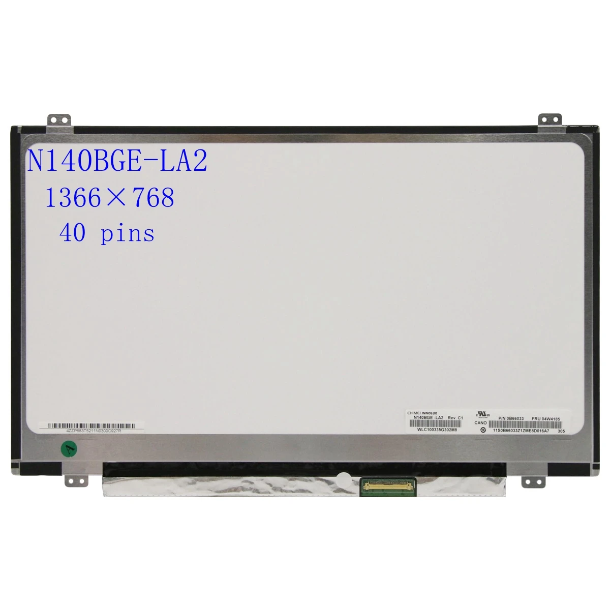 15,6-дюймовый ЖК-экран для ноутбука N140BGE-LA2 LA3 LB2 подходит для LP140WHU TLA1 TLB1 B140XTN02.6 для Lenovo ThinkPad T430U 40pin LVDS
15,6-дюймовый ЖК-экран для ноутбука N140BGE-LA2 LA3 LB2 подходит для LP140WHU TLA1 TLB1 B140XTN02.6 для Lenovo ThinkPad T430U 40pin LVDS