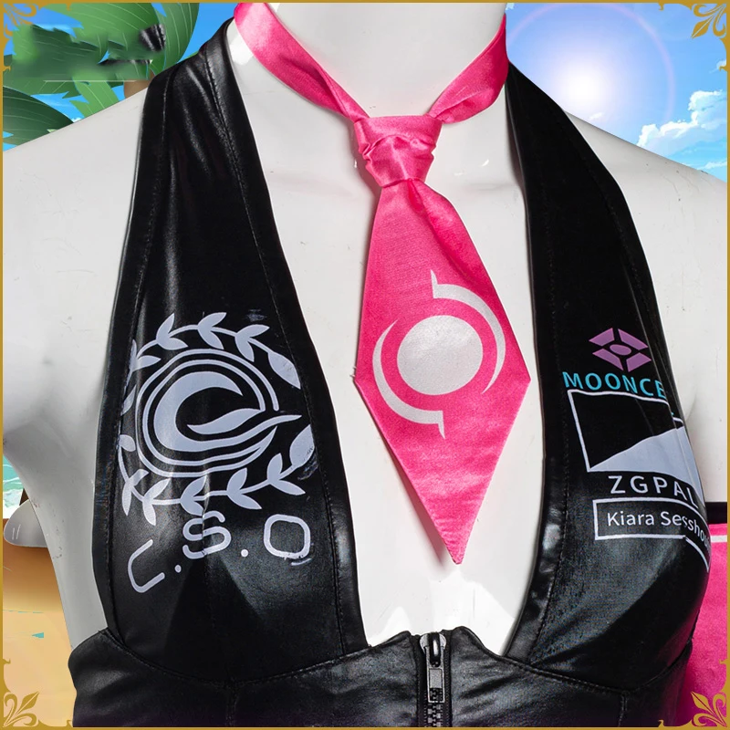 Fate/Grand Order FGO Sesshouin Kiara Black Swimsuit Summer Sweet Suit Cosplay Costume Halloween Suit For Women New 2020
Fate/Grand Order FGO Sesshouin Kiara Black Swimsuit Summer Sweet Suit Cosplay Costume Halloween Suit For Women New 2020