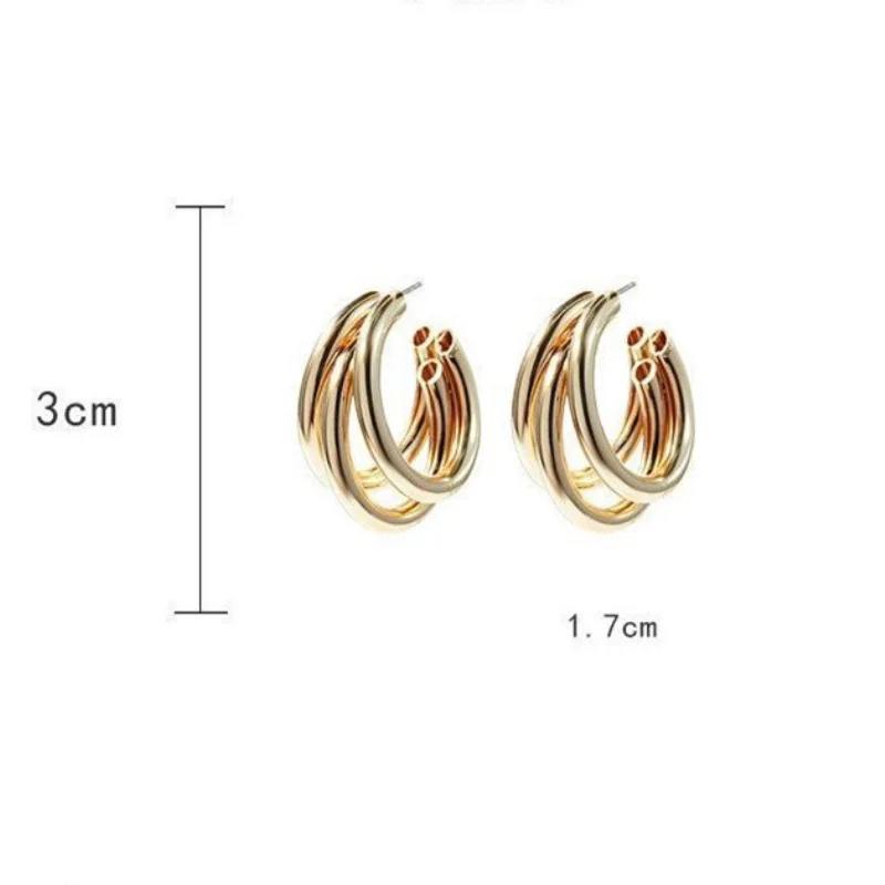 Golden Big hoop Earrings Korean Geometry Metal Gold Earrings For women Female Fashion Jewelry Retro Drop Earrings
Golden Big hoop Earrings Korean Geometry Metal Gold Earrings For women Female Fashion Jewelry Retro Drop Earrings