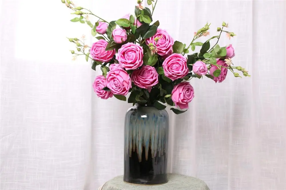 High Quality Rose Artificial Flowers Peony Flores Fleur Artificielles Camellia for Home Christmas Decoration Fake Flower Bouquet
High Quality Rose Artificial Flowers Peony Flores Fleur Artificielles Camellia for Home Christmas Decoration Fake Flower Bouquet