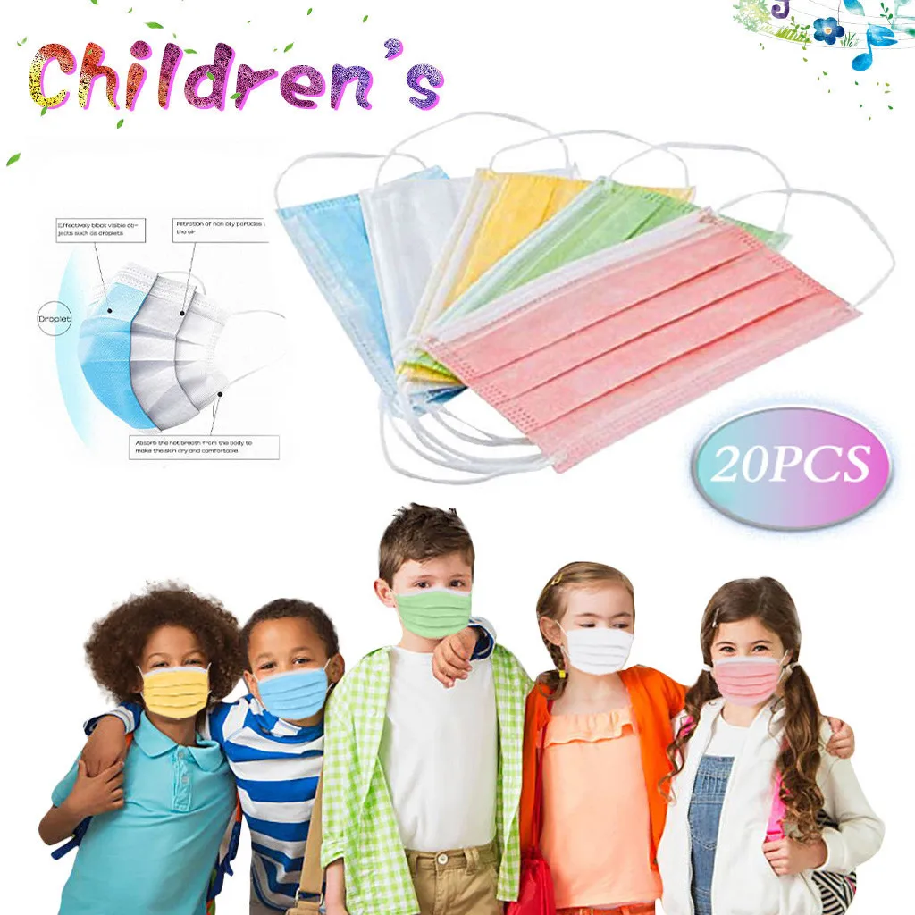 20PC Disposable Face Masks For Children Face Mask animal print Mask Industrial 3Ply Ear Loop lavables Mondmasker
20PC Disposable Face Masks For Children Face Mask animal print Mask Industrial 3Ply Ear Loop lavables Mondmasker