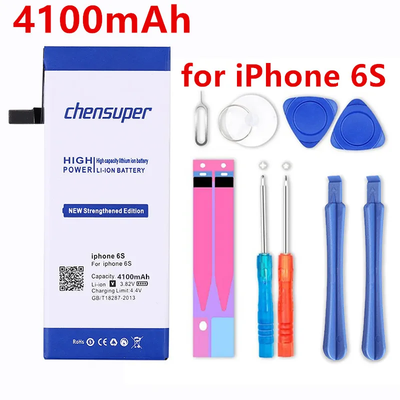 100% оригинальный бренд chensuper 4100mAh подлинный литий-ионный аксессуар для мобильного телефона Сменный аккумулятор для iPhone 6S +
100% оригинальный бренд chensuper 4100mAh подлинный литий-ионный аксессуар для мобильного телефона Сменный аккумулятор для iPhone 6S +