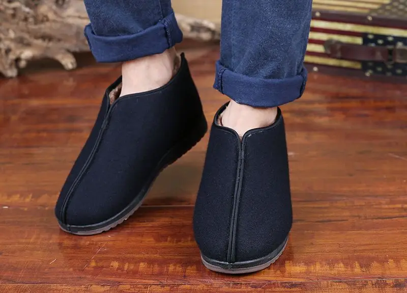 winter warm shaolin monk kung fu shoes zen lay meditation sneakers taoist taiji wushu martial arts | Спорт и развлечения