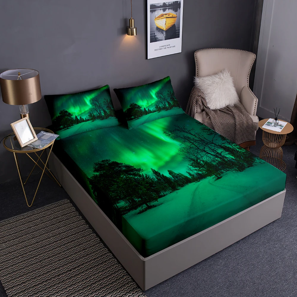 3D Galaxy couvre lit Starry Sky Fitted Sheet for Kids Boys Girls Outer Space Bed Sheet Set Star Universe Bed Cover Room Decor
3D Galaxy couvre lit Starry Sky Fitted Sheet for Kids Boys Girls Outer Space Bed Sheet Set Star Universe Bed Cover Room Decor