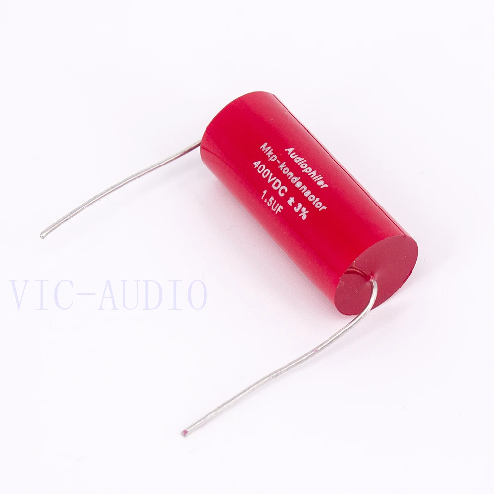 Конденсатор Audiophiler Mkp конденсатор с алюминиевой крышкой 1 5 мкФ 400VDC 3% HI FI Лихорадка