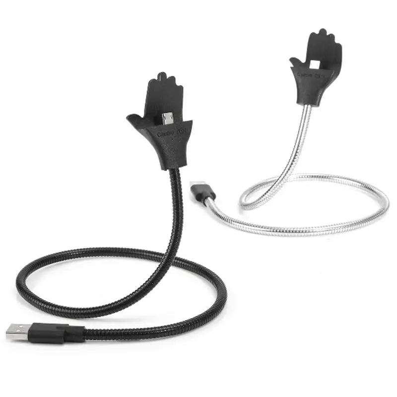 Гибкий держатель Micro USB для зарядного устройства и кабеля передачи данных