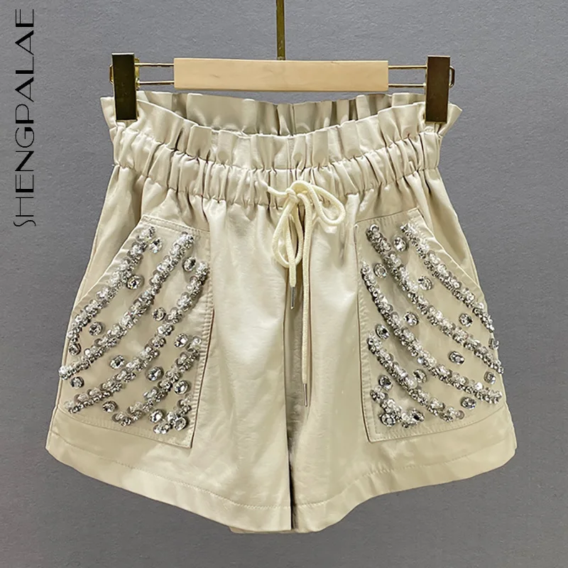 SHENGPALAE модные женские брюки 2021 новые летние джинсовые шорты с высокой талией свободные уличные однотонные с бисером повседневные сексуальн... 
SHENGPALAE модные женские брюки 2021 новые летние джинсовые шорты с высокой талией свободные уличные однотонные с бисером повседневные сексуальн...