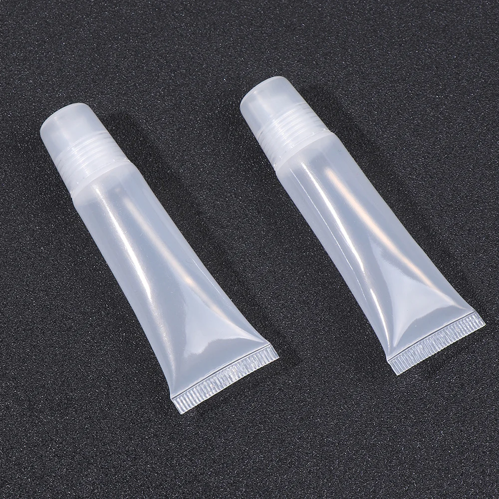 40pcs Transparent Empty Tubes Cosmetic Container Oblique Mouth Tube for Lip Gloss Lip Balm (10g, with 2 Medium Funnels)
40pcs Transparent Empty Tubes Cosmetic Container Oblique Mouth Tube for Lip Gloss Lip Balm (10g, with 2 Medium Funnels)