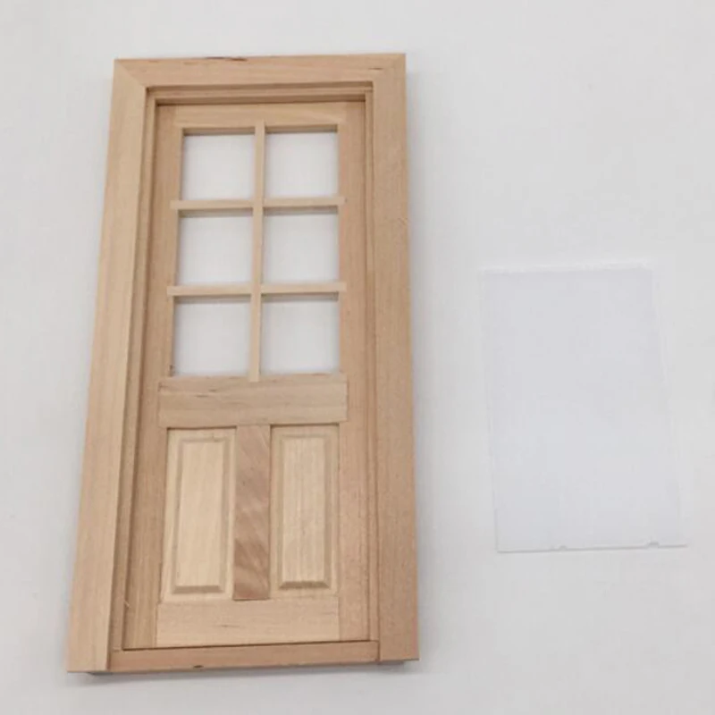 Новый деревянный внешний однодверный Неокрашенный DIY аксессуары 1/12 кукольный домик Миниатюрный
Новый деревянный внешний однодверный Неокрашенный DIY аксессуары 1/12 кукольный домик Миниатюрный