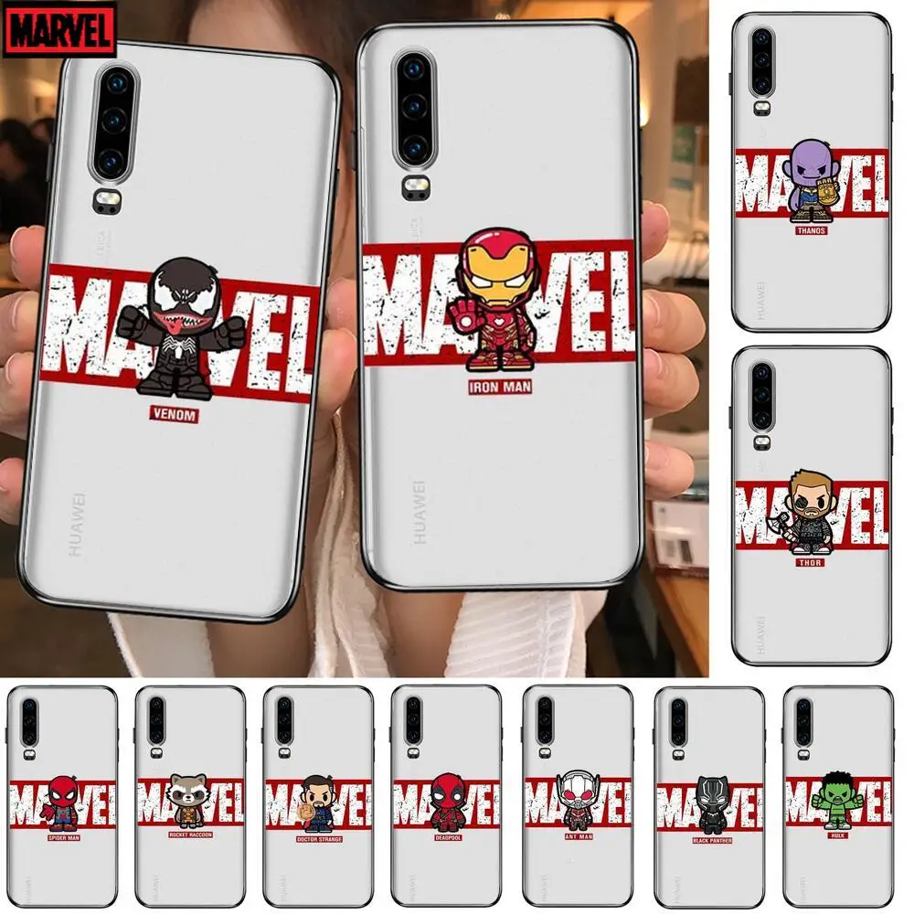 Cartoon cute marvel hero Anime Phone Case For Huawei p50 P40 P30 P20 P10 P9 P8 Lite E Pro Plus Etui Coque Painting Hoesjes com
Cartoon cute marvel hero Anime Phone Case For Huawei p50 P40 P30 P20 P10 P9 P8 Lite E Pro Plus Etui Coque Painting Hoesjes com