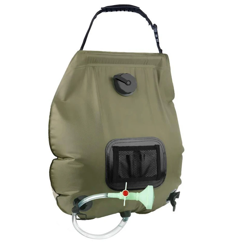 Уличная сумка для ванной на солнечной батарее, Портативная сумка для душа 20 л, сумка для воды для кемпинга 
Уличная сумка для ванной на солнечной батарее, Портативная сумка для душа 20 л, сумка для воды для кемпинга
