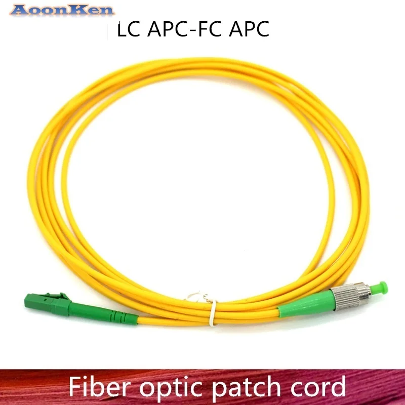 LC/APC to FC/APC Fiber Optic Patch Cord Cable LC-LC 1m/3m/5m/10m/20m/30m Jumper Single Mode Simplex Fiber Optic Patch Cord
LC/APC to FC/APC Fiber Optic Patch Cord Cable LC-LC 1m/3m/5m/10m/20m/30m Jumper Single Mode Simplex Fiber Optic Patch Cord