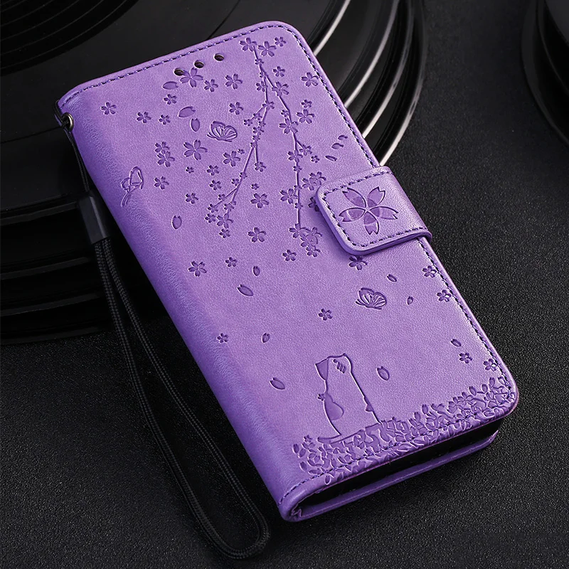 Кожаный чехол бумажник с откидной крышкой для телефона Huawei P40 P30 P20 Mate 30 20 Pro Lite Honor 9