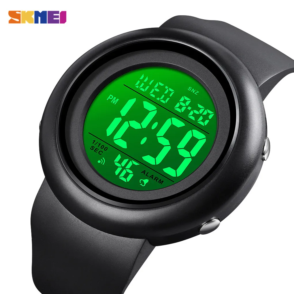 

2021 SKMEI Waterproof LED Light Digital Watch Military Stopwatch Countdown Men's Watches Alarm Male Clock Relogio Masculino 1786