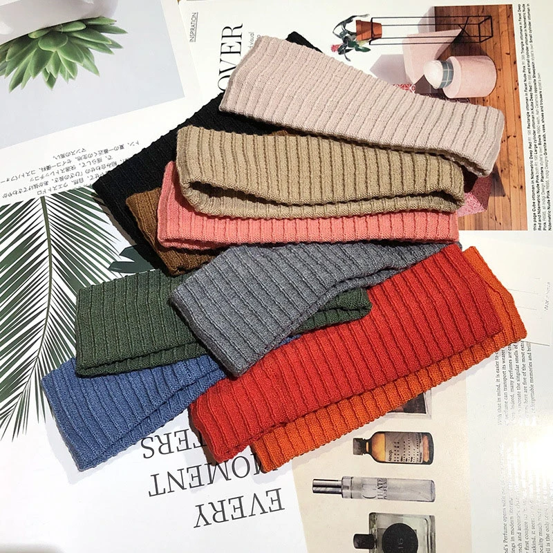 Wide Elastic Hair Bands Winter Warm Headband Head Wrap Smooth Ribbed Knitted Headbands For Women Turban Lady Headdress
Wide Elastic Hair Bands Winter Warm Headband Head Wrap Smooth Ribbed Knitted Headbands For Women Turban Lady Headdress