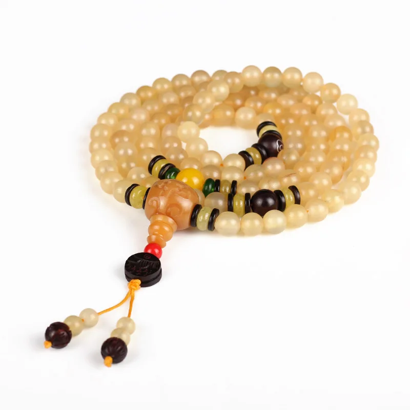 WHOLESALE NATURAL TIBETAN ANTALOPE HORN 108 PRAYER BEADS 6MM 8MM BRACELET AND NECKLACE FOR MEN & WOMEN JEWELRY FREE SHIPPING
WHOLESALE NATURAL TIBETAN ANTALOPE HORN 108 PRAYER BEADS 6MM 8MM BRACELET AND NECKLACE FOR MEN & WOMEN JEWELRY FREE SHIPPING