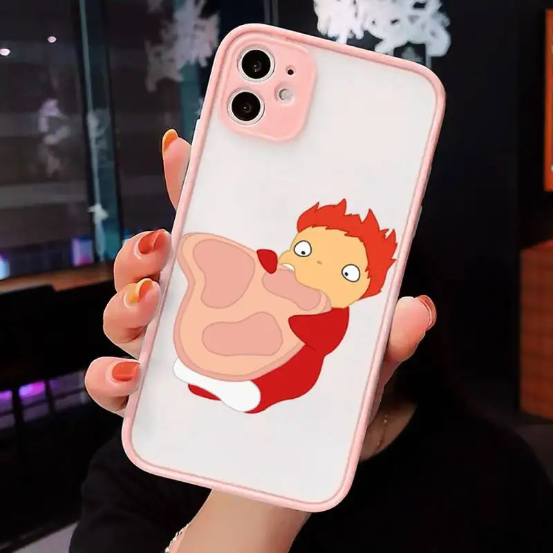 Ponyo on the Cliff Phone Cases Matte For iPhone 12 Mini 11 Pro XR XS Max 7 8 Plus X Hard PC Back Cover
Ponyo on the Cliff Phone Cases Matte For iPhone 12 Mini 11 Pro XR XS Max 7 8 Plus X Hard PC Back Cover
