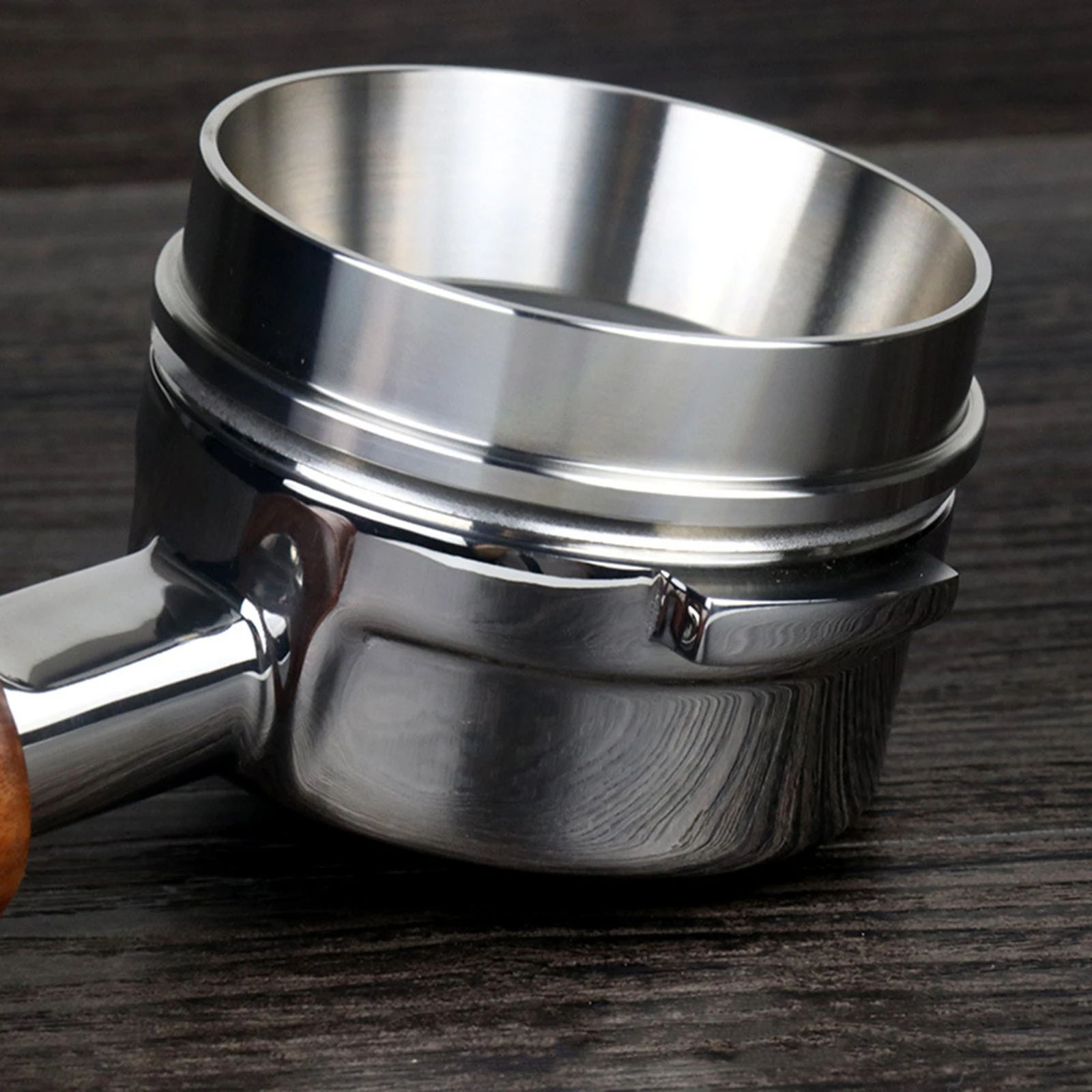 51/53/ 58mm Stainless Steel Intelligent Dosing Ring Brewing Bowl Coffee Powder For Espresso Barista Funnel Portafilter
51/53/ 58mm Stainless Steel Intelligent Dosing Ring Brewing Bowl Coffee Powder For Espresso Barista Funnel Portafilter