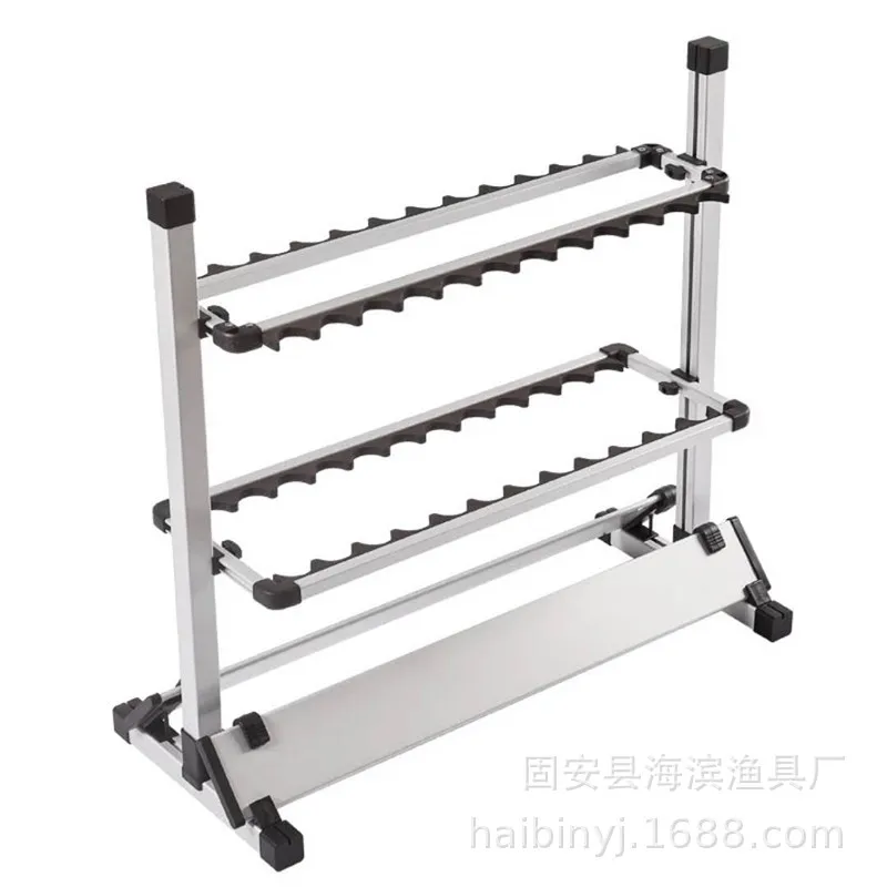 24 Rods Fishing Rod Rack Holder Portable Aluminum Fishing Rod Storage And Display Rack Rod Holder For Fisherman Fishing Tool
24 Rods Fishing Rod Rack Holder Portable Aluminum Fishing Rod Storage And Display Rack Rod Holder For Fisherman Fishing Tool