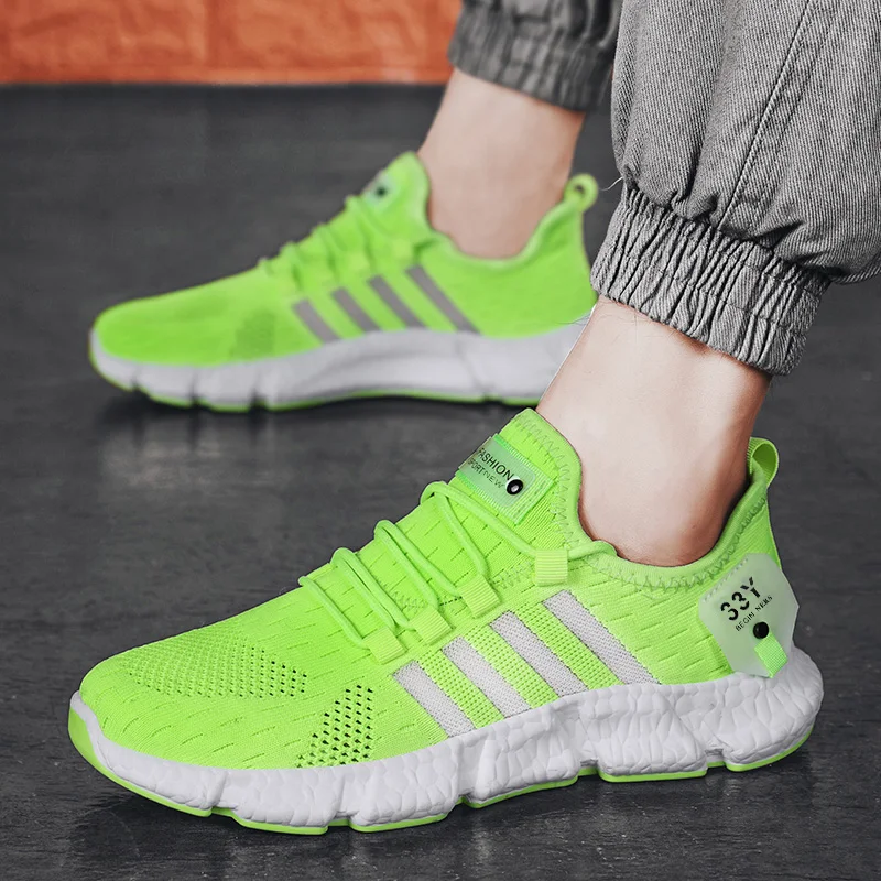 New Tennis Shoes Men Lace Up Breathable Air Mesh Outdoor Sports Shoes Trainers Casual Shoes for Men Non-slip Breathable Sneakers
New Tennis Shoes Men Lace Up Breathable Air Mesh Outdoor Sports Shoes Trainers Casual Shoes for Men Non-slip Breathable Sneakers