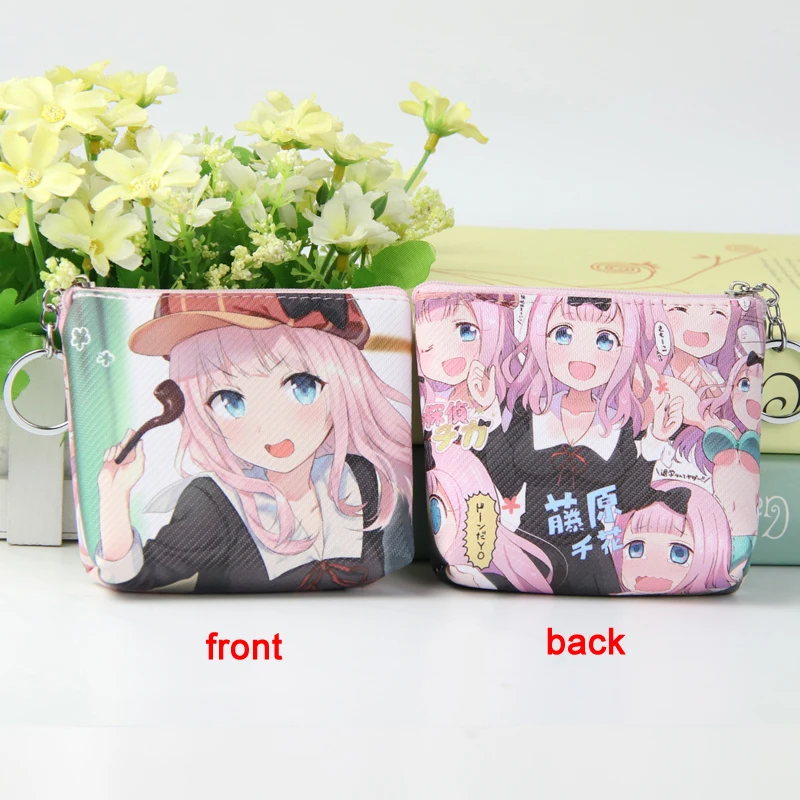 Anime FKaguya-sama: Love Is War Penny Purse Fujiwara Chika Coin Bag Women‘s Change Wallet
Anime FKaguya-sama: Love Is War Penny Purse Fujiwara Chika Coin Bag Women‘s Change Wallet