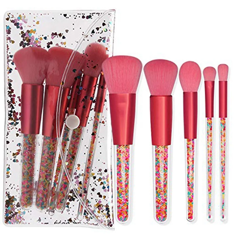Transparent Handle Makeup Brushes Set for Women and Girls Daily Foundation Powder Brush Comestic Brush Set Makeup Tool
Transparent Handle Makeup Brushes Set for Women and Girls Daily Foundation Powder Brush Comestic Brush Set Makeup Tool