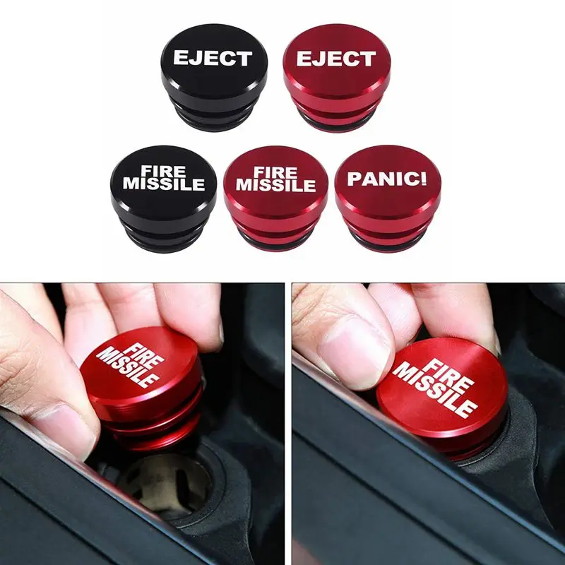 1PC Universal Car Cigarette Outlet Cover Socket Plug Eject Fire Missile Button 12V Car Cigarette Lighter Cover Auto Accessories
1PC Universal Car Cigarette Outlet Cover Socket Plug Eject Fire Missile Button 12V Car Cigarette Lighter Cover Auto Accessories