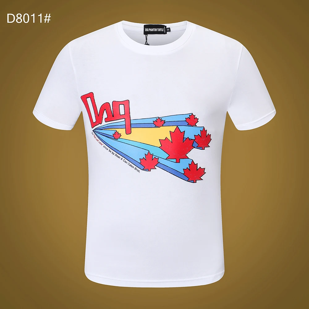 DSQ PHANTOM TURTLE Men's Short Sleeve Logo Series Graphic T-Shirt Men Fashion Print Cotton Tees Breathable Quality Tops D80112
DSQ PHANTOM TURTLE Men's Short Sleeve Logo Series Graphic T-Shirt Men Fashion Print Cotton Tees Breathable Quality Tops D80112