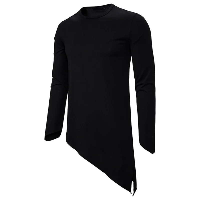 Irregular Side Split Oversized T Shirt Men 2021 Autumn New Slim Fit Long Sleeve Tee Shirt Homme Hip Hop Streetwear Casual Tshirt
Irregular Side Split Oversized T Shirt Men 2021 Autumn New Slim Fit Long Sleeve Tee Shirt Homme Hip Hop Streetwear Casual Tshirt