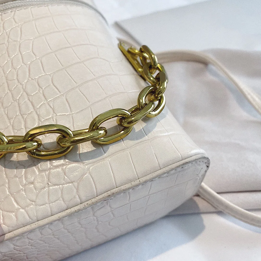 Retro Alligator Pattern Women Shoulder Crossbody Bag PU Leather Bucket Shoulder Bags PU Leather Crossbody Purse
Retro Alligator Pattern Women Shoulder Crossbody Bag PU Leather Bucket Shoulder Bags PU Leather Crossbody Purse