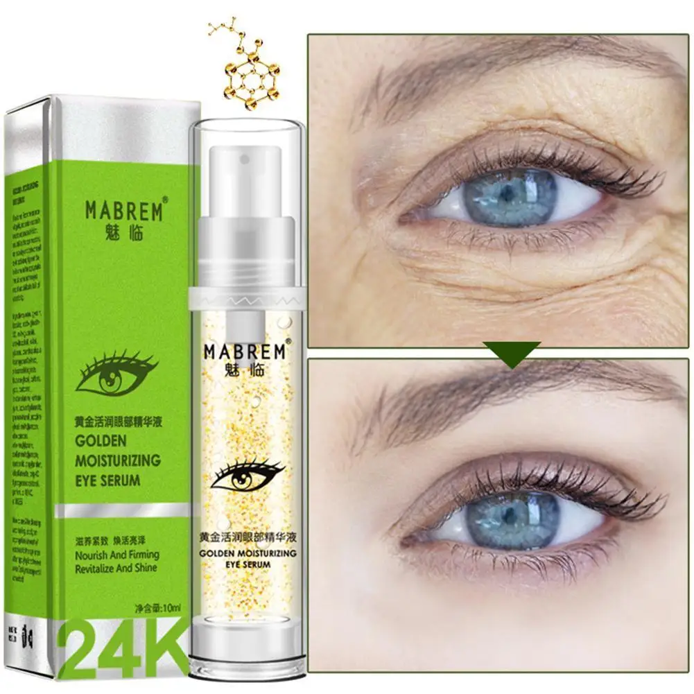 10ml 22k Golden Eye Moisturizing Serum Anti Anti-aging Hyaluronic Remover Acid And Circles Against Bags Puffiness Dark U5B5
10ml 22k Golden Eye Moisturizing Serum Anti Anti-aging Hyaluronic Remover Acid And Circles Against Bags Puffiness Dark U5B5