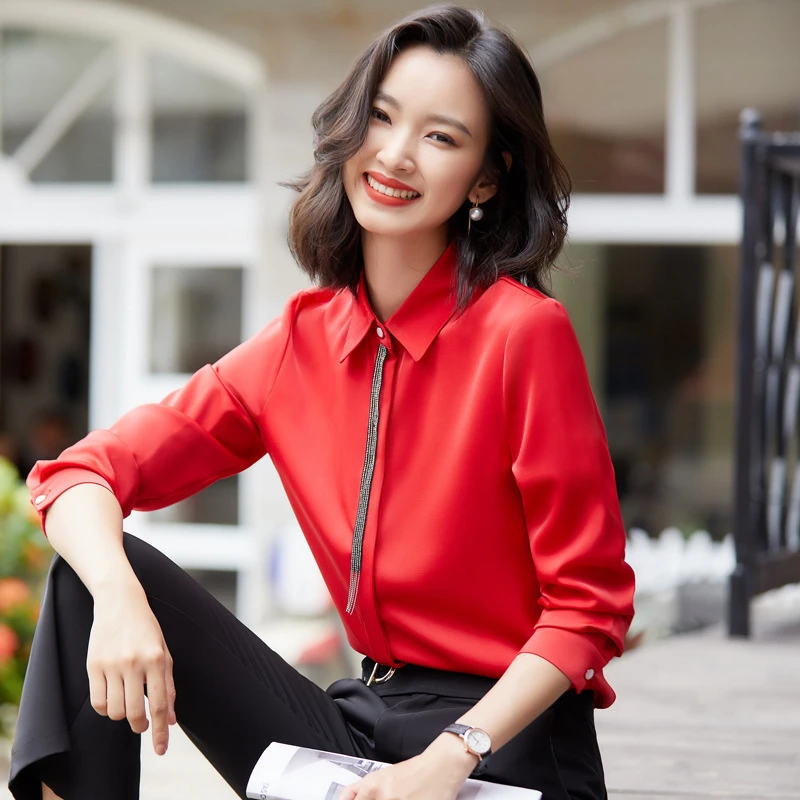 Long Sleeve Blouses Shirts OL Styles for Women Busienss Work Wear Autumn Winter Blouse Shirt Tops Clothes Ladies Office Blusas
Long Sleeve Blouses Shirts OL Styles for Women Busienss Work Wear Autumn Winter Blouse Shirt Tops Clothes Ladies Office Blusas