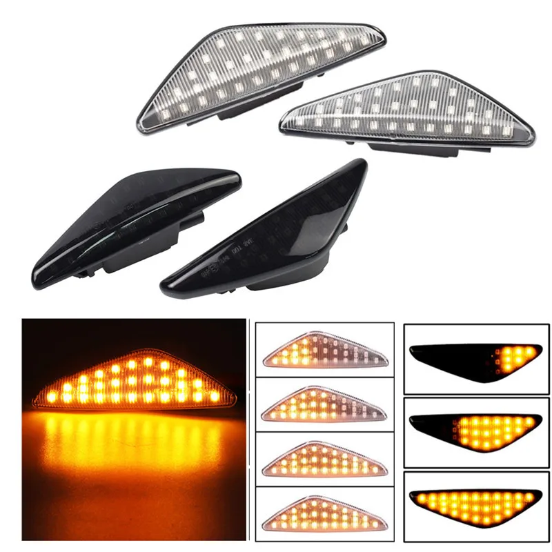 2Pcs LED Dynamic Turn Signal Lights Side Marker Side Indicator Lamps For BMW X5 E70 07-13 X6 E71 E72 08-14 X3 F25 11-17
2Pcs LED Dynamic Turn Signal Lights Side Marker Side Indicator Lamps For BMW X5 E70 07-13 X6 E71 E72 08-14 X3 F25 11-17