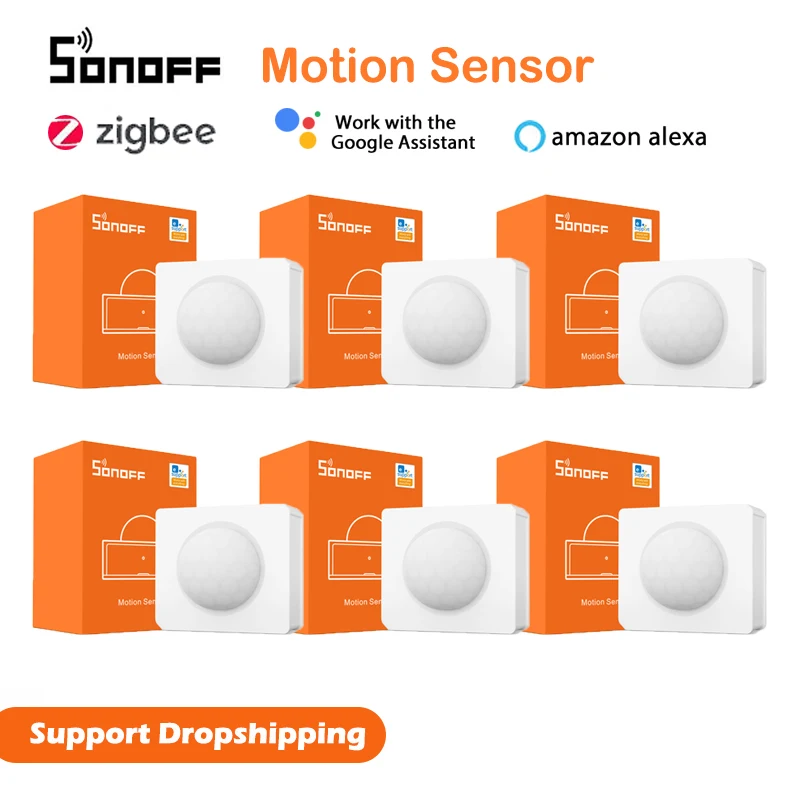 SONOFF SNZB-03 Zigbee 3 0 датчик движения умный контроль через eWeLink ZBBridge требуется работа с
