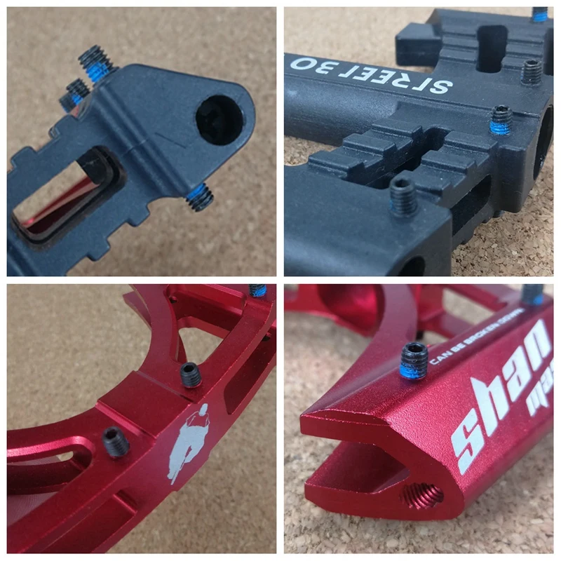 Shanmashi Ultralight Bike Pedals 3 Bearings Bike Pedal Platform Bicycle Accessories for MTB Road Bike 
Shanmashi Ultralight Bike Pedals 3 Bearings Bike Pedal Platform Bicycle Accessories for MTB Road Bike